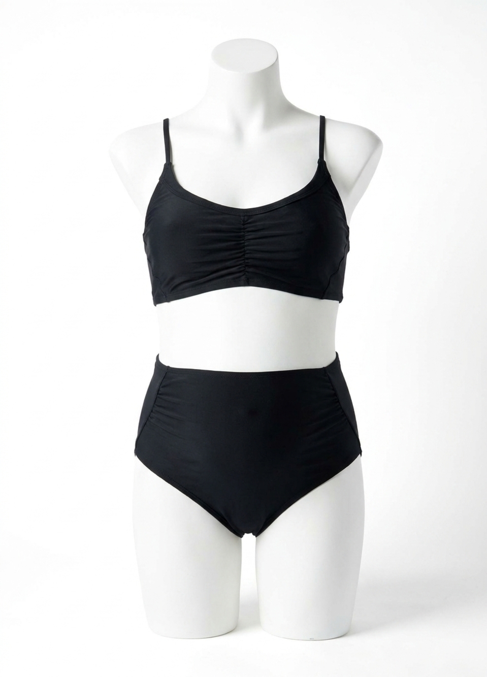 NEW HATCH the zanzibar maternity bikini in black